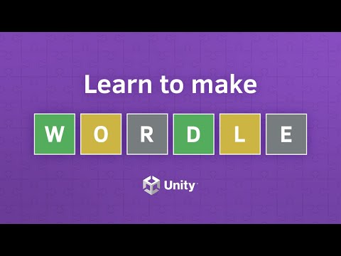 How to make Wordle in Unity (Complete Tutorial) 📚✏️