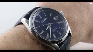 Seiko Presage Shippo Enamel Limited Edition SPB075 Luxury Watch Review