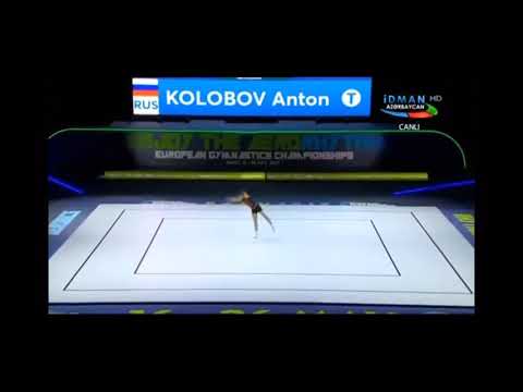 KOLOBOV Anton (RUS) - FINAL JUNIORS IM Aerobic Gymnastics European Championships 2019
