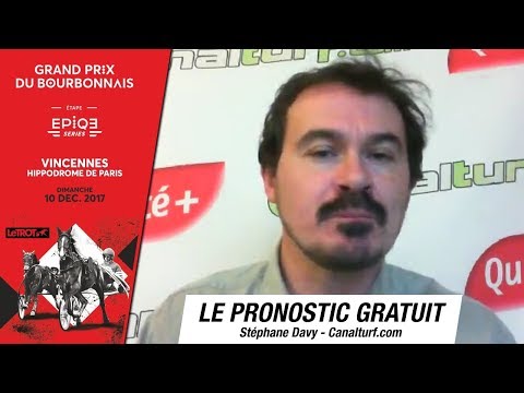 Pronostic du Quinté+ GP du Bourbonnais 2017 et des courses PMU du Dimanche 10 Décembre 2017