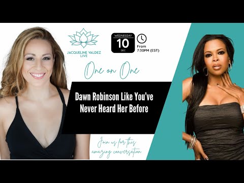 Dawn Robinson Like You’ve Never Heard Her Before on Jacqueline Valdez Live