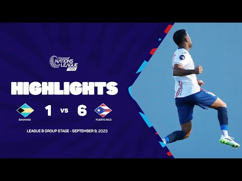 Highlights | Bahamas vs Puerto Rico | 2023/24 Conc...