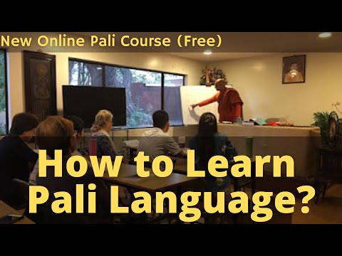 PALI 101 | Pali for Beginners | Level 1 | 2022-3 | Lesson 1 | Meet & Greet | Dhamma USA