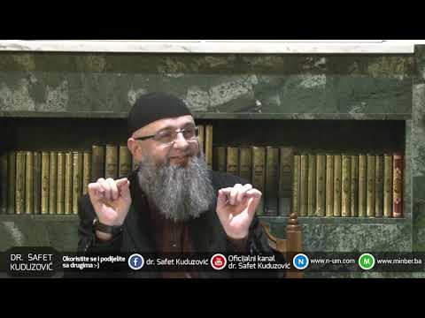 Ne smijemo imati nimalo sumnje u svom vjerovanju_dr. Safet Kuduzović