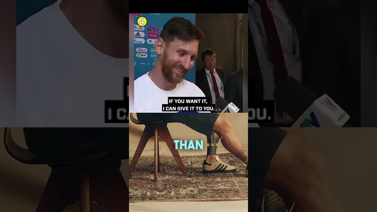 Messi's Respect for the Gift Will Leave You Speechless!  #messi #gift #messifans #respect