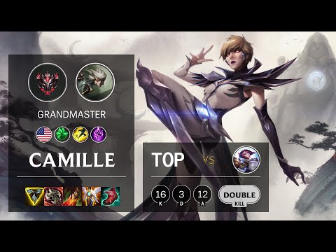 Camille Top vs Fiora - NA Grandmaster Patch 11.5
