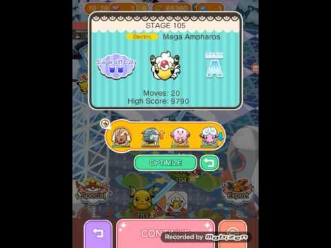 Pokémon Shuffle Part 26 Mega Ampharos is AGGRESSIVE!!