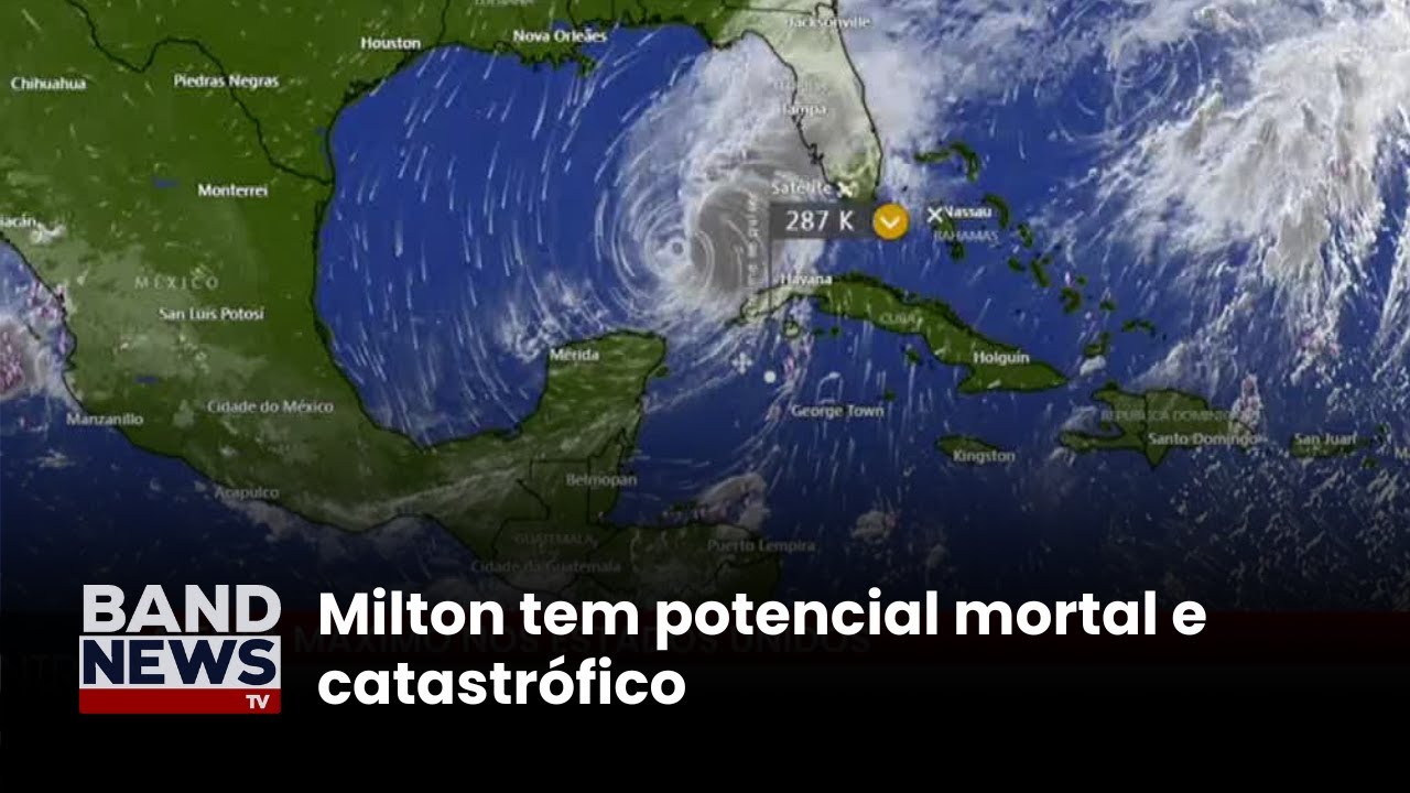 Brasileiros falam sobre os riscos da chegada de furacão | BandNews TV