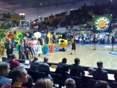 2009.05.02 Asseco Prokom Sopot vs Olimpia Armani Jeans Milano - prezentacja