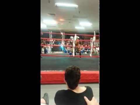 Bad Blood Muay Thai Qualifier 3/23/13.  Jimry Yagao vs