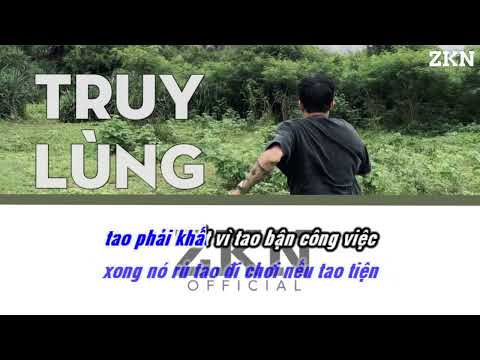 Karaoke TRUY LÙNG - NAMCOCAIN aka NamLee | ZKN Music
