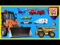 Learning Vehicles Names and Sounds for Kids | Cars, Trucks, and More!