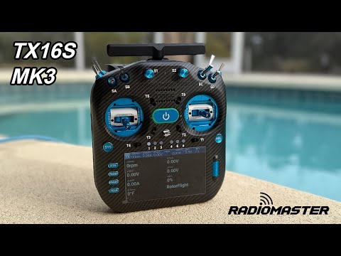 The new TX16S MK3 RadioMaster RC