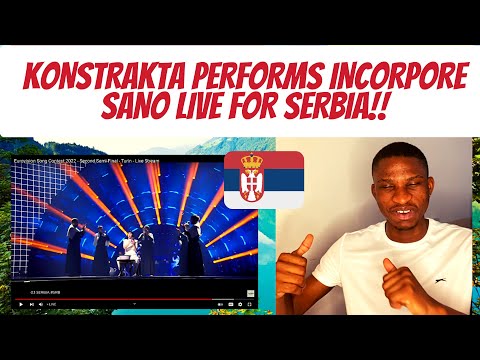 [EUROVISION 2022] | Serbia: Konstrakta – "In Corpore Sano" | SECOND SEMI FINAL(REACTION)