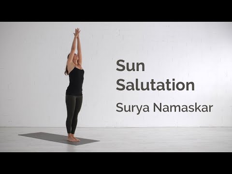 Sun Salutation Steps (Surya Namaskar) Tutorial
