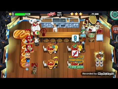 Diner dash level 228 Bintang 3 - COULD IT BE? WURST!