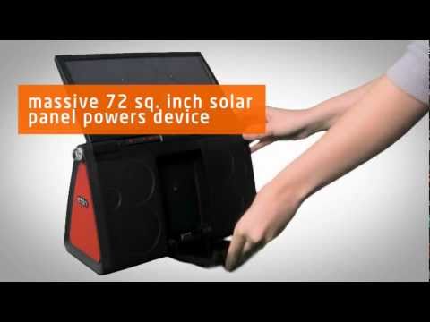 Soulra XL: Solar-Powered Portable Sound System For iPod & iPhone