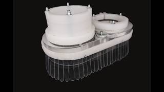 Automatic dust boot for CNC / with Rapidchange ATC