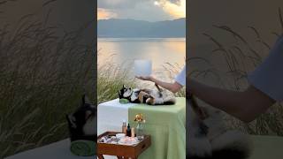 ASMR | Manyu’s Lakeside Spa Day - Autumn Nature Vibes & Pure Relaxation