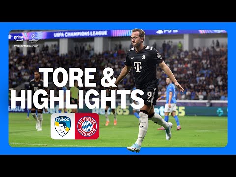 UEFA Champions League Ligaphase Pafos vs Bayern München | Highlights und Tore