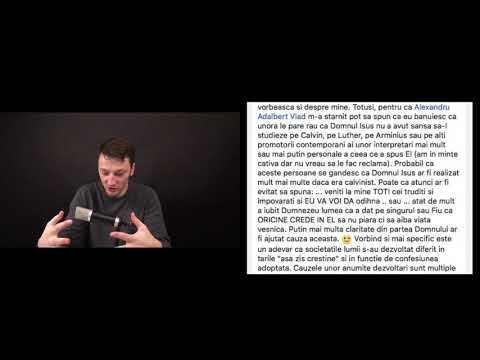 Apologia Ep.029 - Otniel Bunaciu, dispreț față de Reformatori