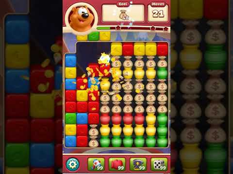 Toon Blast Level 3165 NO BOOSTERS - A S GAMING ✔️