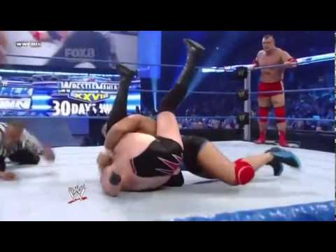 WWE Smackdown 04/03/11 - Santino Marella & Vladimir Kozlov vs Justin Gabriel & Heath Slater (HQ)