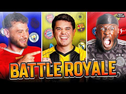 He SHOCKED everyone at BATTLE ROYALE FOOTBALL QUIZ 🤯