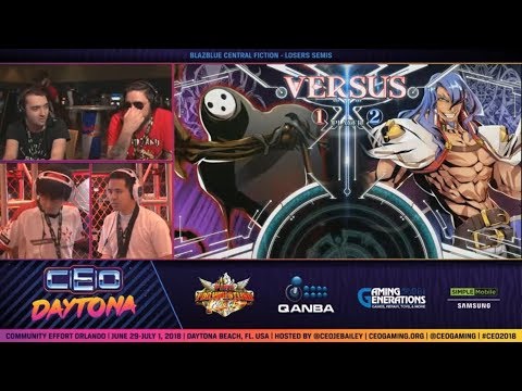 CEO 2018 BB:CF - GGWP | Souji (Arakune) Vs. Clim (Azrael) BlazBlue: Central Fiction Losers Semis