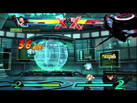 Ultimate Marvel Vs Capcom 3 (PS3) Ranked Match Hard Matches