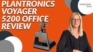 PLANTRONICS POLY VOYAGER 5200 OFFICE Headset Review – Headset Eigenschaften auf einem Blick