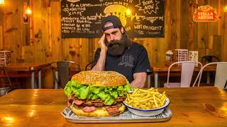 OVER 600 HAVE FAILED PORTUGAL'S BIGGEST BURGER CHALLENGE IN 10 YEARS! | BeardMeatsFood
