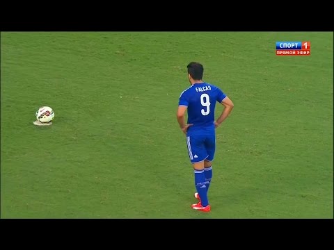 Radamel Falcao vs PSG (Pre-Season) Debut Chelsea 26/07/2015 HD
