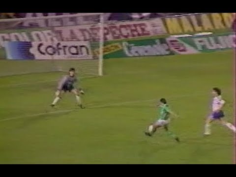 Toulouse 2-3 ASSE - 29e journée de D1 1987-1988