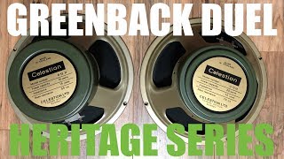 Video thumbnail for Celestion Heritage Series Greenback Duel - H vs M by thejay (Big Battle Bear)