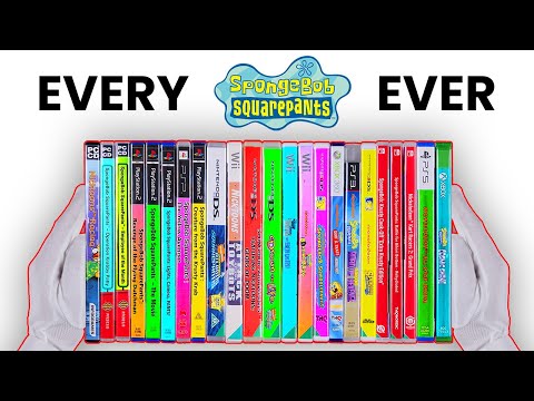 Unboxing Every SpongeBob Game Ever (2000-2023)