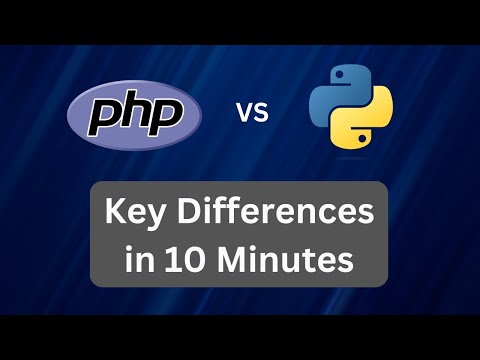 Python And Php Main Syntax Differences
