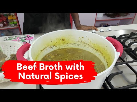 Beef Broth With Natural Spices