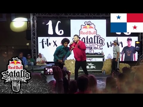 WOODY vs FILO X - Semifinal: Final Nacional Panamá 2016 - Red Bull Batalla de los Gallos
