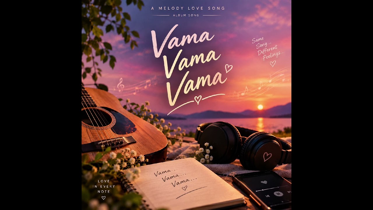 Vama vama vama Melody love song 🎵Tamil song by AK song production📈☠️💥......full song video 