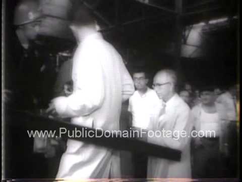 1958 Radioactive Tea on Tanker Tancred - newsreel archival footage