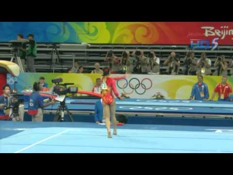 Cheng Fei - Floor Exercise - 2008 Olympics Team Final