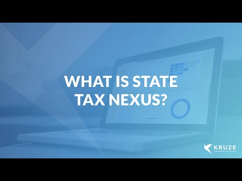 YouTube video about What is a Tax Nexus and How Does it Impact You?