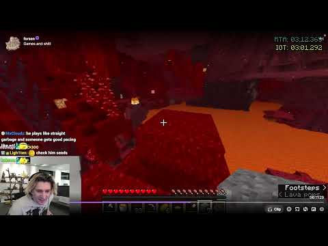 xQc Can't Stop laughing at Forsen Failing God Seeds