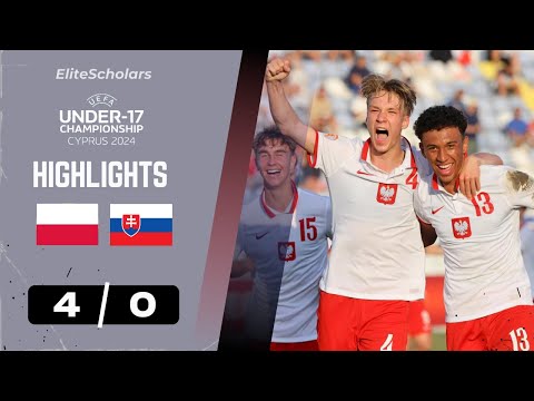 Poland vs Slovakia | U17 EURO Finals Bitesize Highlights | May 27, 2024