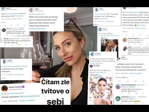 Čitam zle tvitove o sebi