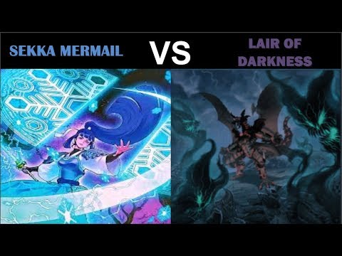 YuGiOh Duel - Sekka Mermail vs Lair of Darkness