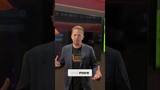 Sony's HUGE TV is AMAZING! You Won't Believe The Clarity! #shorts