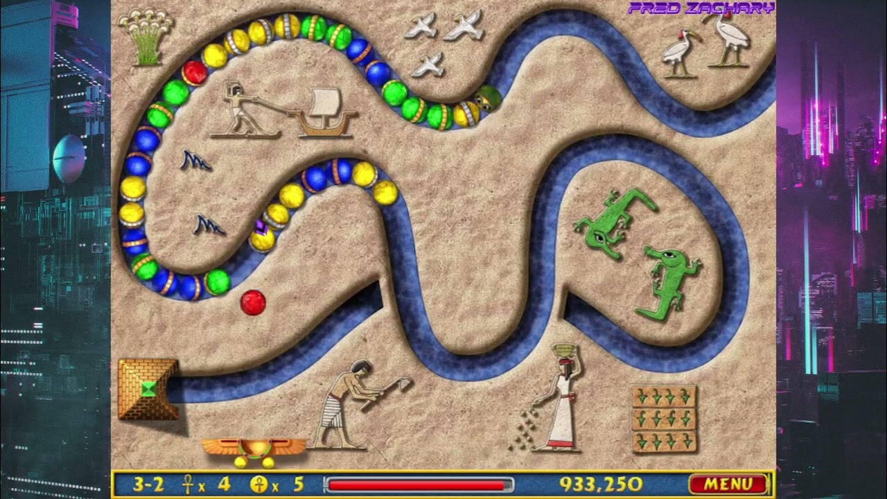 Luxor (2005) | Adventure Mode - Stage 3 [To The Pyramids] (Caravan)