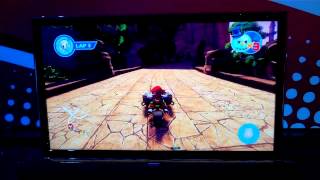 E3 2012: Sonic & All Stars Racing Transformed - Knuckles Footage